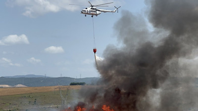 Tuzla'da yangın (08 Temmuz 2024)