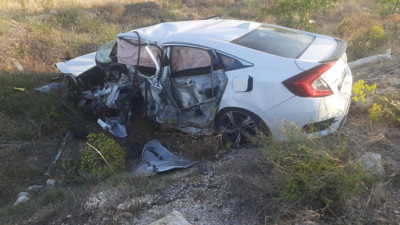 Antalya'da feci kaza (10 Temmuz 2024)