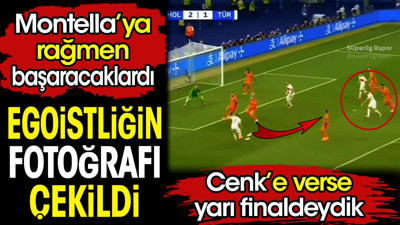 Egoistliğin fotoğrafı çekildi. Cenk'e verse yarı finaldeydik