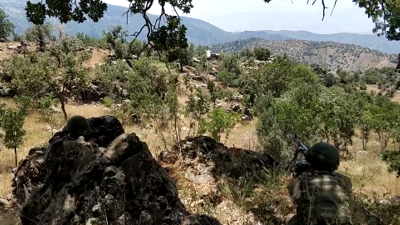 Irak'ın kuzeyinde 11 terörist etkisiz hale getirildi