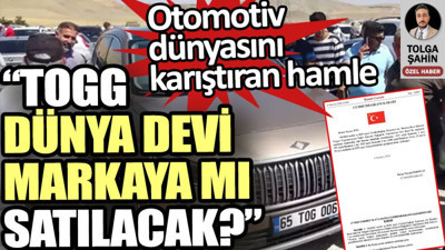 TOGG dünya devi markaya mı satılacak? Otomotiv dünyasını karıştıran hamle