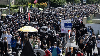 Çevre eylemine sert müdahale