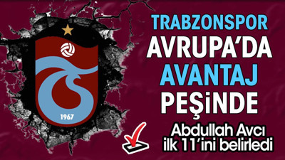 Trabzonspor'un Ruzomberok maçı ilk 11'i belli oldu (25 Temmuz 2024)