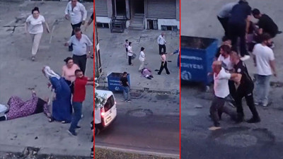 Komşu kavgasında yumruk atılan kadın bayıldı