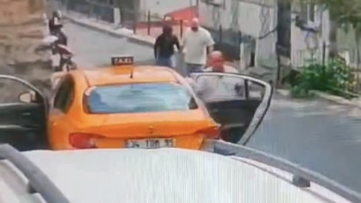 Taksiciye silahlı saldırı