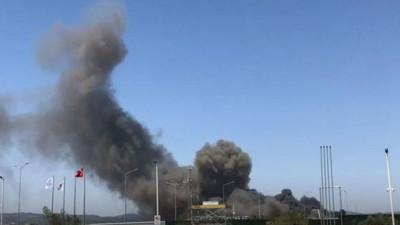 Manisa'da fabrikada yangın (31 Temmuz 2024)