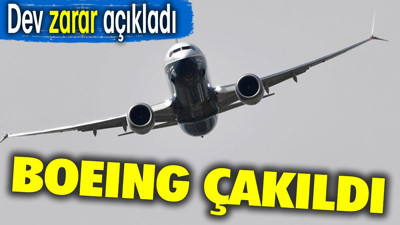 Tartışmalı 737 model yolcu uçaklarıyla gündemden düşmeyen Boeing dev zarar açıkladı