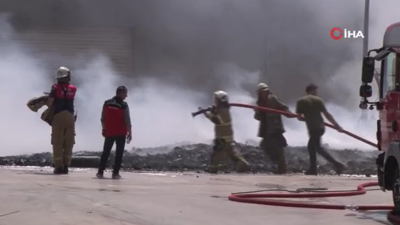 3 fabrika 5 araç yangına teslim