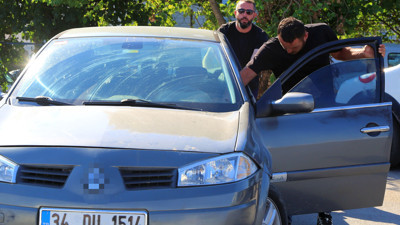 Denizli'de tartıştığı kişinin arabasını aldı, Antalya'ya park etti