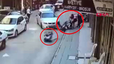 Isparta'da kaza yapıp kontrolden çıkan motosiklet iki kadına çarptı