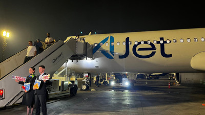 AJet Kahire uçuşlarına başladı