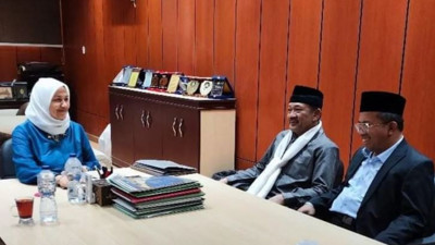 BAZNAS heyeti Filistin Hastanesi'ni ziyaret etti