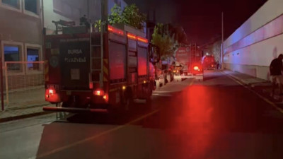 Bursa'da korkutan yangın (07 Ağustos 2024)