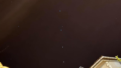 Elon Musk'ın Starlink uyduları Edirne semalarında görüldü
