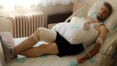 Sivas'ta çobanı dünyanın en zehirli yılanı soktu. Su içmek istemişti