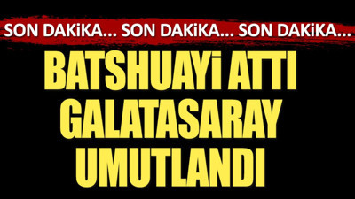 Batshuayi girer girmez attı. Galatasaray umutlandı