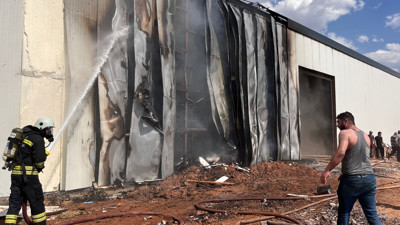 Mobilya fabrikasında yangın (22 Ağustos 2024)