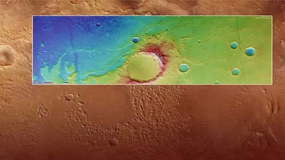 Mars'ta büyük keşif. Dünya'daki tüm göllerden daha büyük