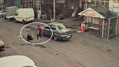 Aracını tamirden almak isterken dehşeti yaşadı