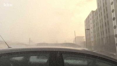 Şiddetli fırtınalar Banaluka'da hayatı felç etti