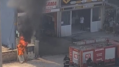 Şanlıurfa'da elektrik panosunda patlama