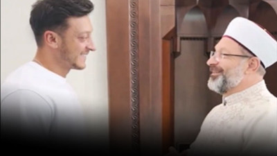 Ali Erbaş'tan Mesut Özil'e temizlik teşekkürü