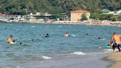 Bartın'da eylül ortasında yazı yaşadılar. Plajlar doldu taştı