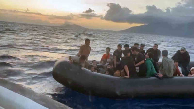 Datça’da 32 kaçak kurtarıldı