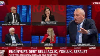 DP'li Enginyurt'tan Bilal Erdoğan'a sert tepki. Konuklar zor zapt etti