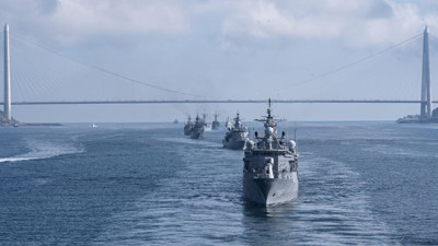 İstanbul Boğazı'ndan 'Preveze' geçişi