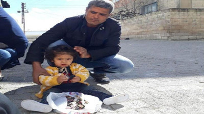Şanlıurfa'da yorgun mermi 3 yaşındaki çocuğa isabet etti