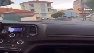 Trafik magandaları dehşet saçtı