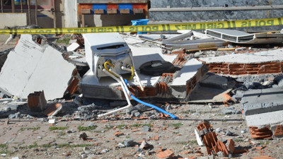 Gaz kaçağı bulunan kombi patladı: 1 yaralı