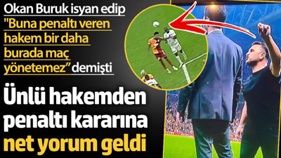 Okan Buruk'un penaltı isyanına Fırat Aydınus'tan yanıt