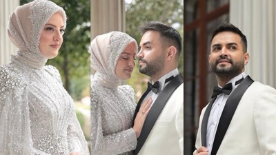 Kadir Ezildi’ye büyük ayıp! Nişanlısının türbansız hali ifşa edildi