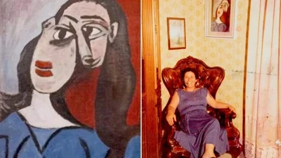 Hurdadan bulup evine astığı tablo ünlü ressam Picasso’nun çıktı! Değeri dudak uçuklatıyor