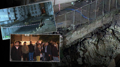 Küçükçekmece’de panik dolu anlar! 5 katlı bina tahliye edildi