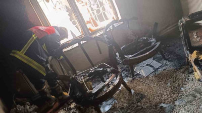 Van’da ev yangını (13 Ekim 2024)