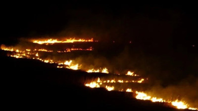 Hakkari Yüksekova’da kuş cenneti alev alev yandı