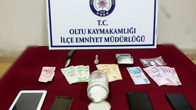 Erzurum'da uyuşturucu operasyonu (14 Ekim 2024)