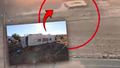 Aksaray'daki korkunç kazanın görüntüleri ortaya çıktı! Görgü tanığı o anları anlattı