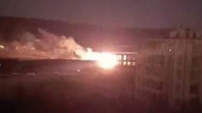 Trafo bomba gibi patladı (18 Ekim 2024)