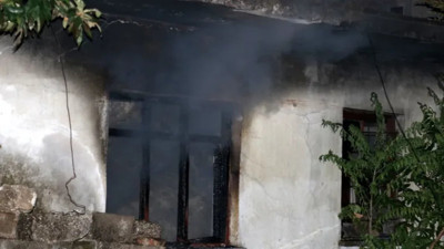 Metruk binada yangın (21 Ekim 2024)