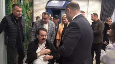 Şanlıurfa’da İbrahim Tatlıses’i Başkan Gürpınar karşıladı