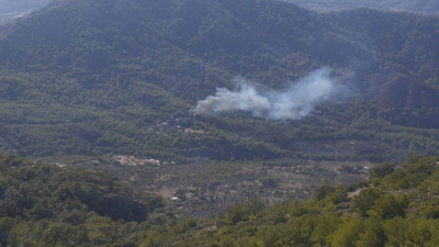 Muğla Dalaman’da orman yangını