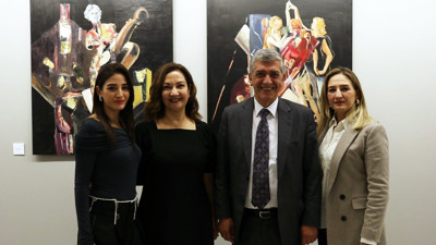 “Mekân ve İnsan” temalı resim sergisi SANKO Sanat Galerisi'nde