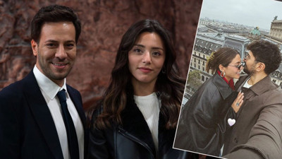 Kızılcık Şerbeti'nin Doğa'sı aşka geldi! Sevgilisiyle soluğu Paris’te aldı