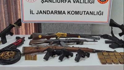 Şanlıurfa'da silah kaçakçılığı: 7 adrese eş zamanlı operasyon 10 gözaltı