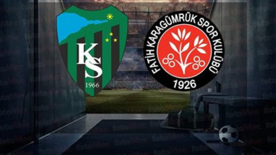Kocaelispor Karagümrük'ü 2-1 mağlup etti. Maçı Halil Umut Meler yönetti