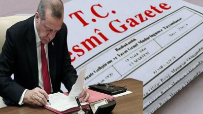 Erdoğan'ın imzası ile yeni atamalar Resmi Gazete'de (03 Kasım 2024)